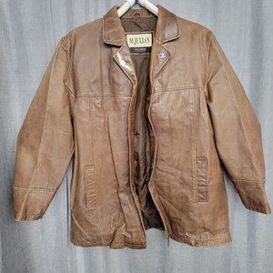 Wilsons Leather M. Julian Men's Leather Jacket Air Force Metals